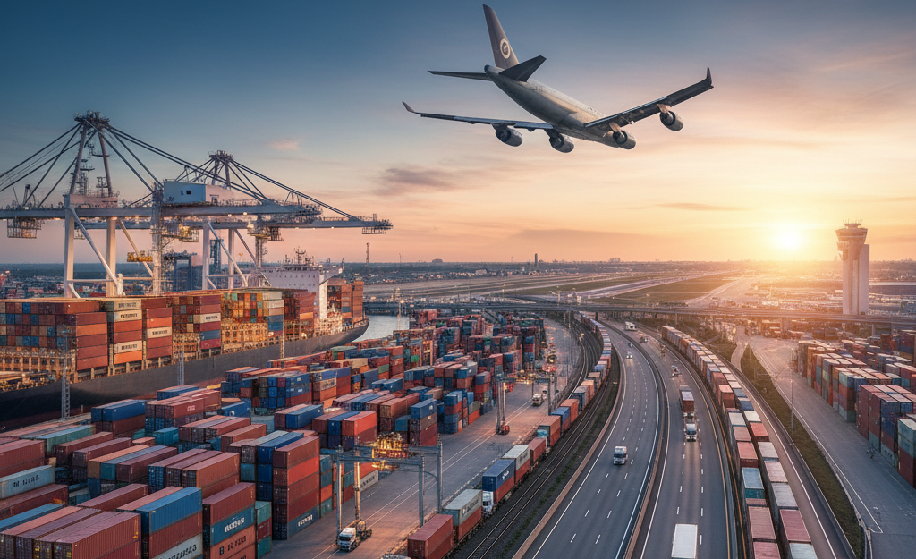 Integration von See- oder Luftfracht